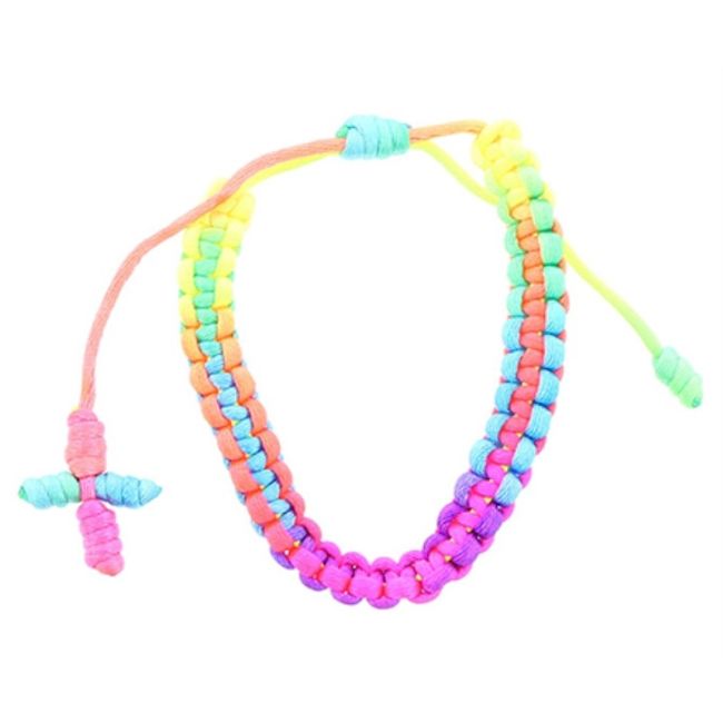 PULSERA MACRAMÉ CRUZ
