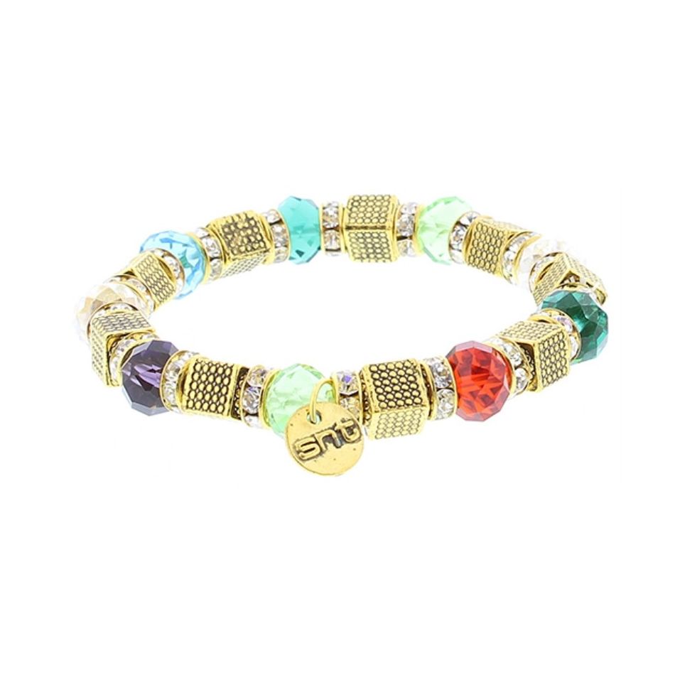 PULSERA ELÁSTICA CUENTAS