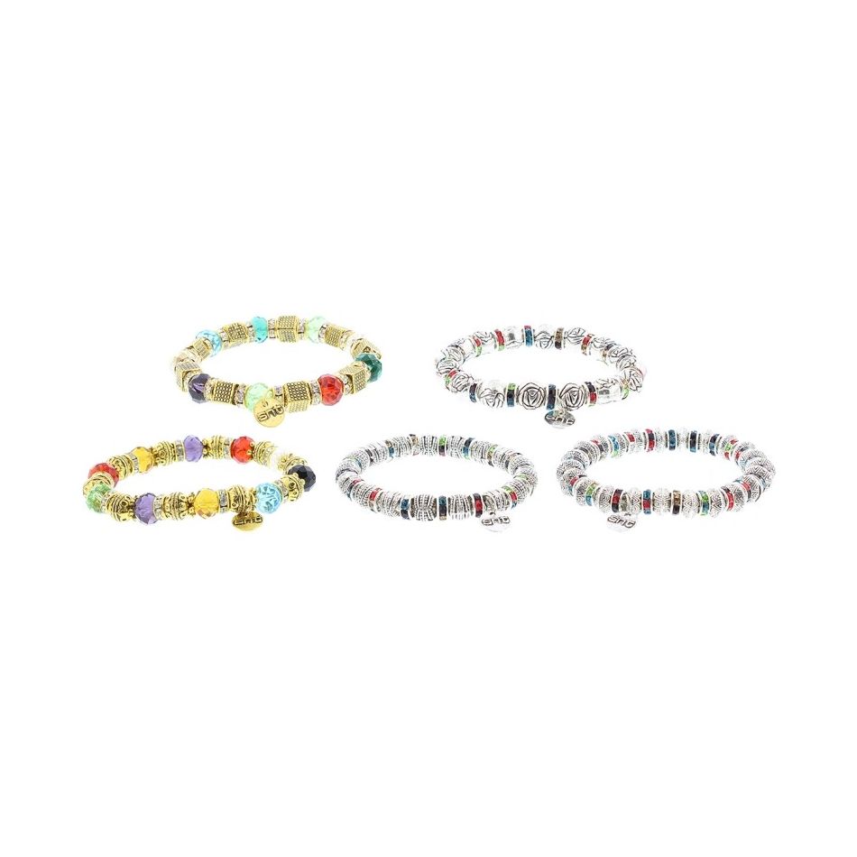 PULSERA ELÁSTICA CUENTAS