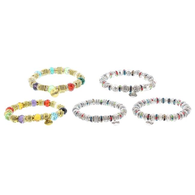 PULSERA ELÁSTICA CUENTAS