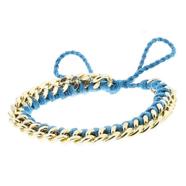 PULSERA MACRAMÉ CADENA CUENTAS