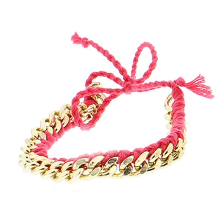 MACRAMÉ BEAD CHAIN BRACELET 2