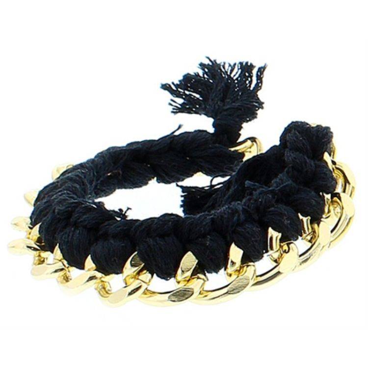 BRAIDED CHAIN BRACELET