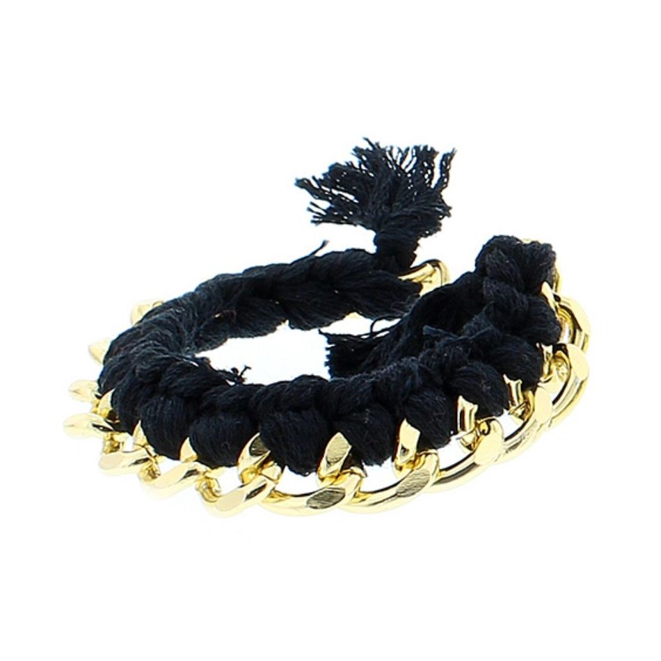 BRAIDED CHAIN BRACELET
