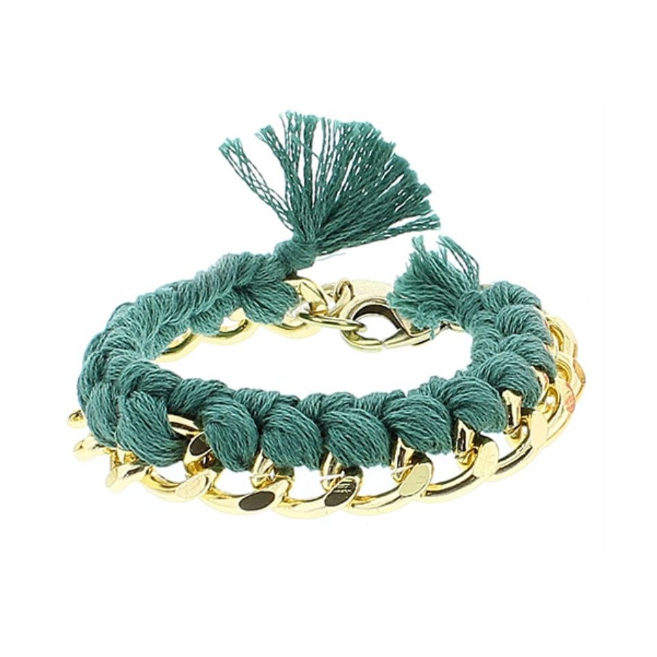 PULSERA CADENA TRENZADA