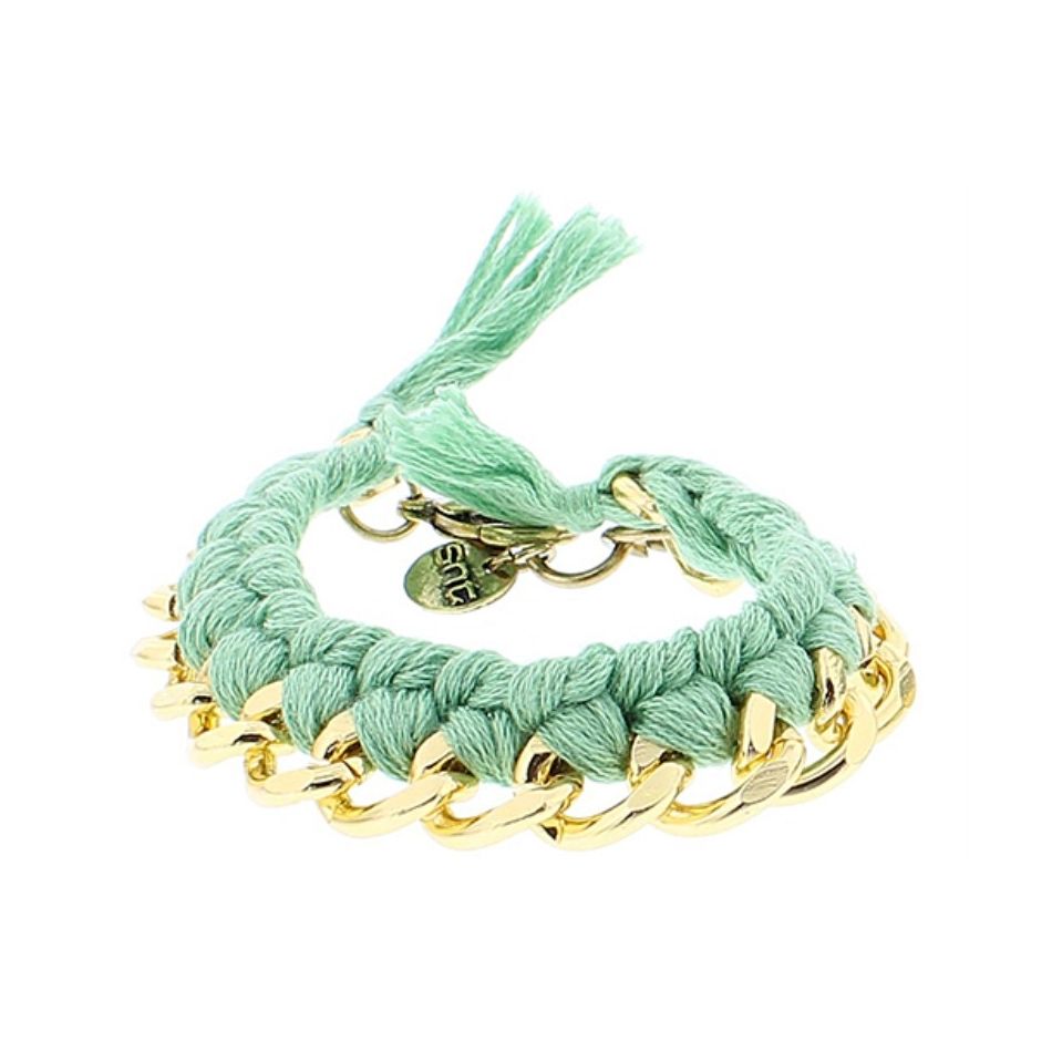 PULSERA CADENA TRENZADA