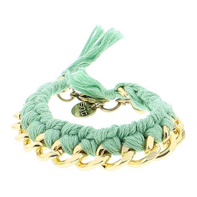 BRAIDED CHAIN BRACELET