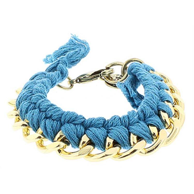 PULSERA CADENA TRENZADA 2