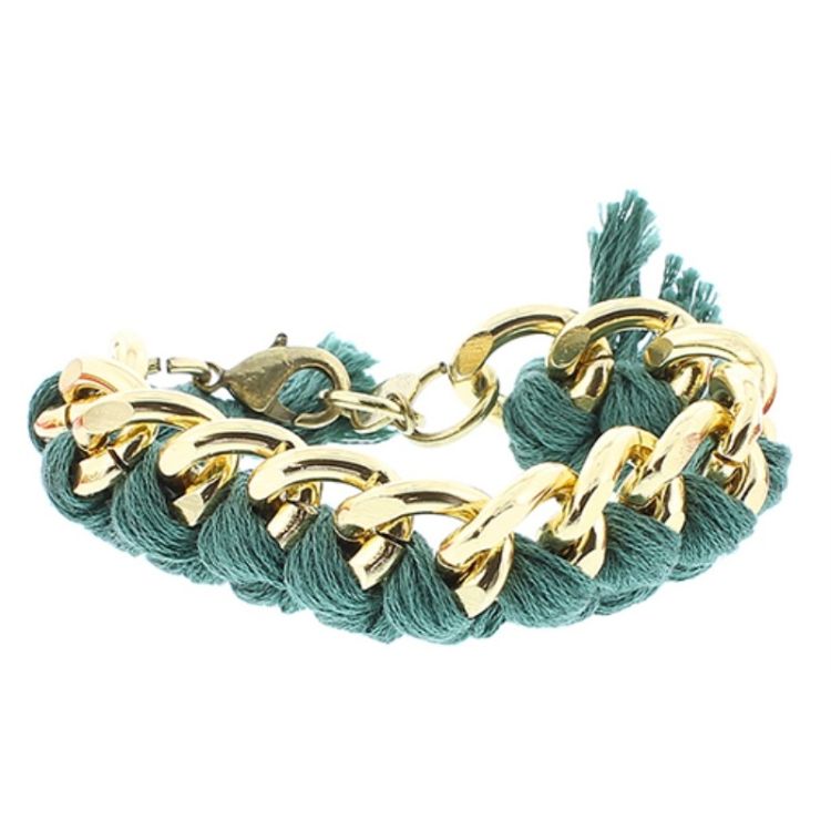 PULSERA CADENA TRENZADA