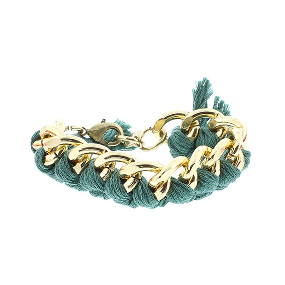 PULSERA CADENA TRENZADA