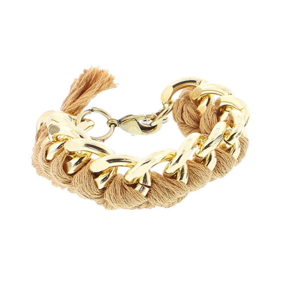 PULSERA CADENA TRENZADA