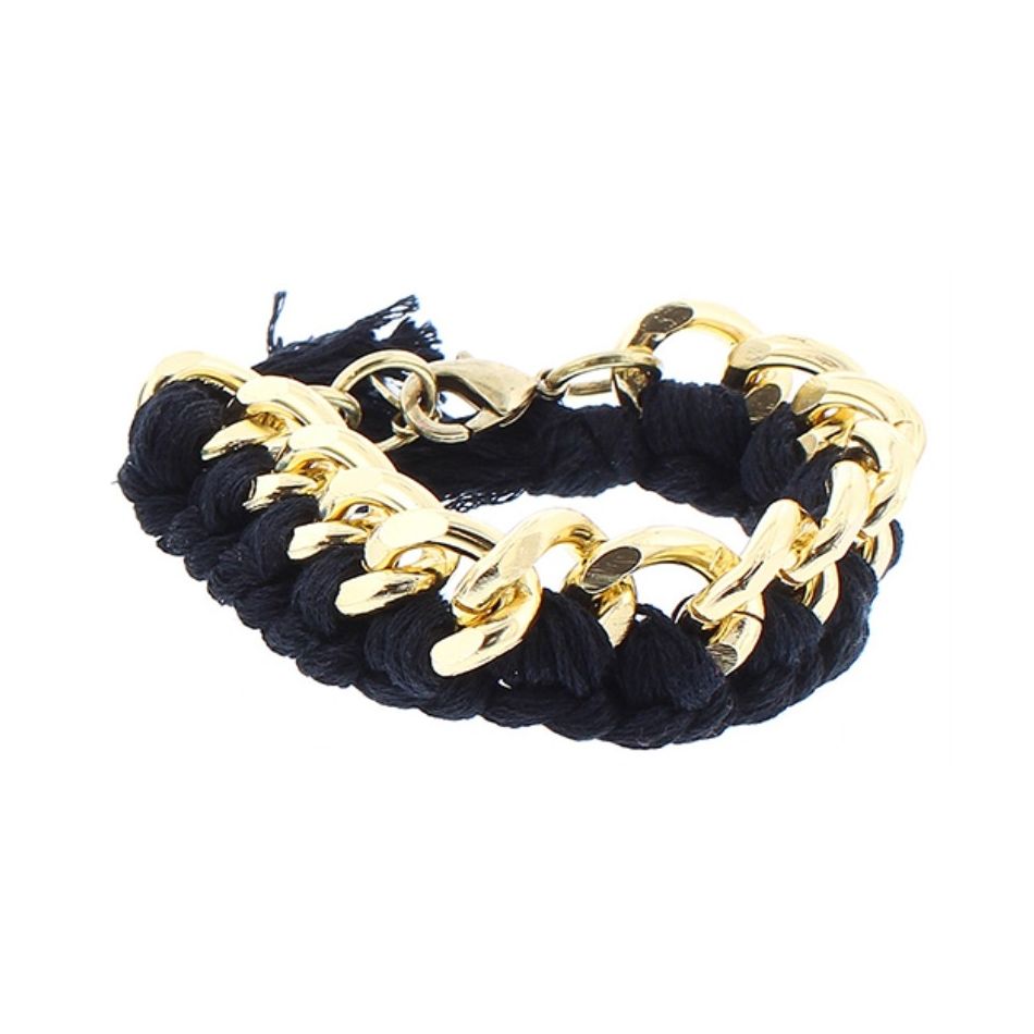 BRAIDED CHAIN BRACELET