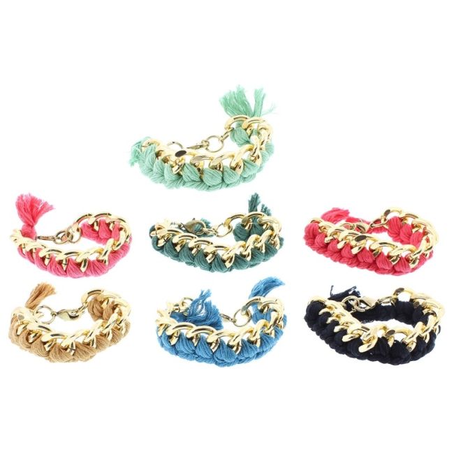 PULSERA CADENA TRENZADA