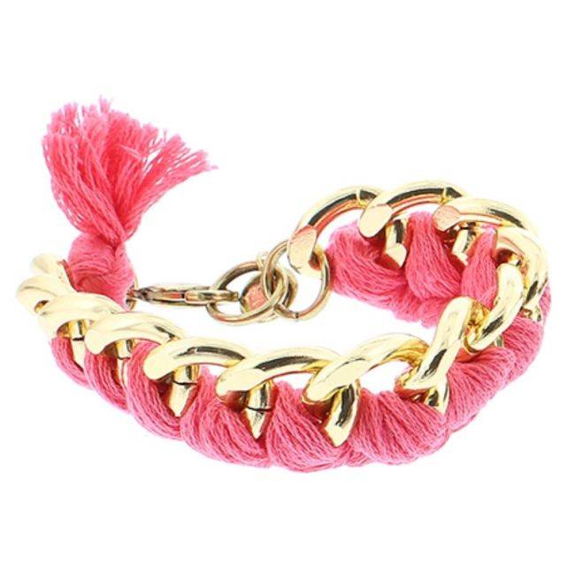 BRAIDED CHAIN BRACELET