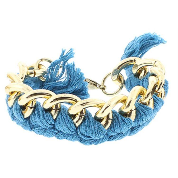 BRAIDED CHAIN BRACELET 2