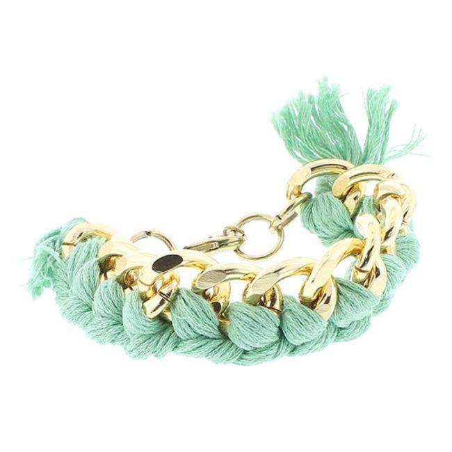 PULSERA CADENA TRENZADA