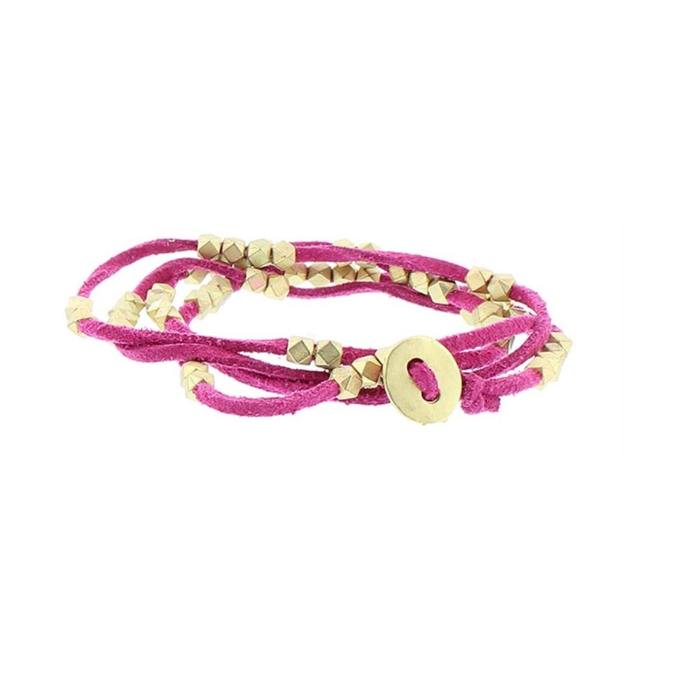 PULSERA ANTELINA CUENTAS METAL