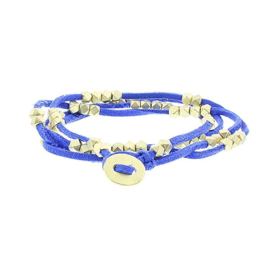 PULSERA ANTELINA CUENTAS METAL