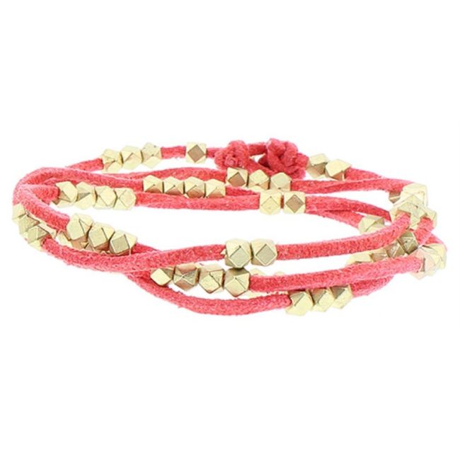 PULSERA ANTELINA CUENTAS METAL