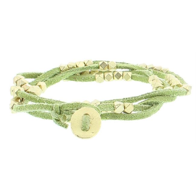 PULSERA ANTELINA CUENTAS METAL