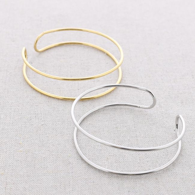 DOUBLE STRAP STEEL BRACELET