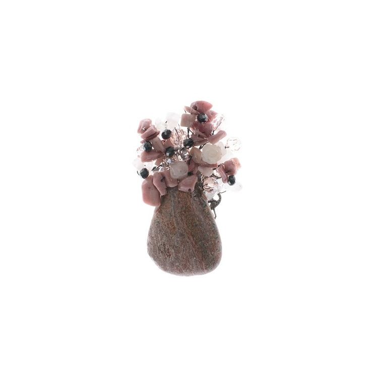 CRYSTAL STONES BROOCH