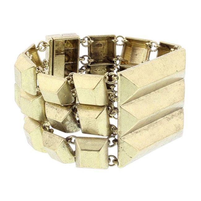 PULSERA CUENTAS METAL