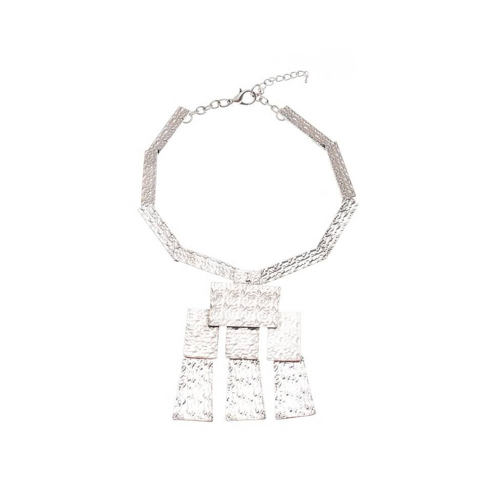 SHAPES METAL SHORT NECKLACE
