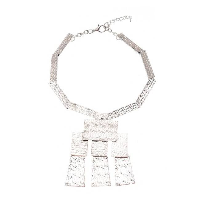 SHAPES METAL SHORT NECKLACE