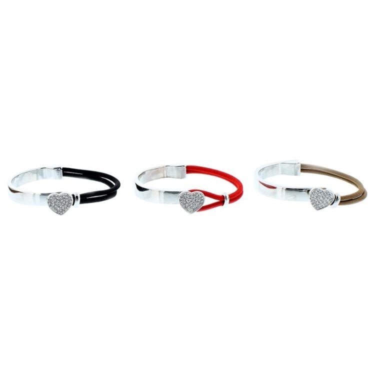 METAL LEATHER BRACELET