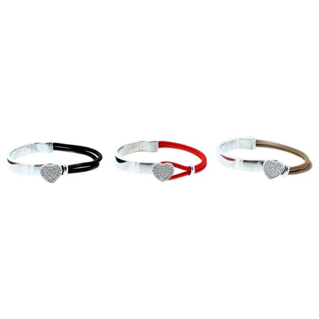 PULSERA METAL CUERO