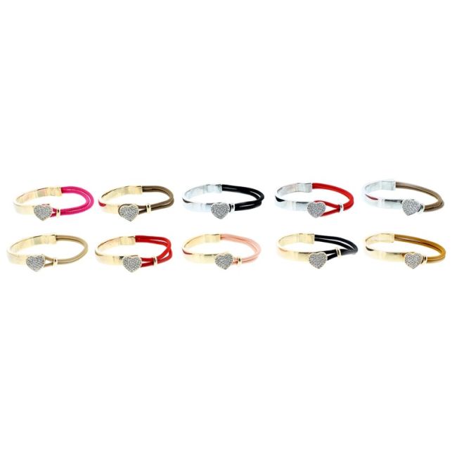 METAL LEATHER BRACELET
