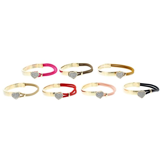 PULSERA METAL CUERO