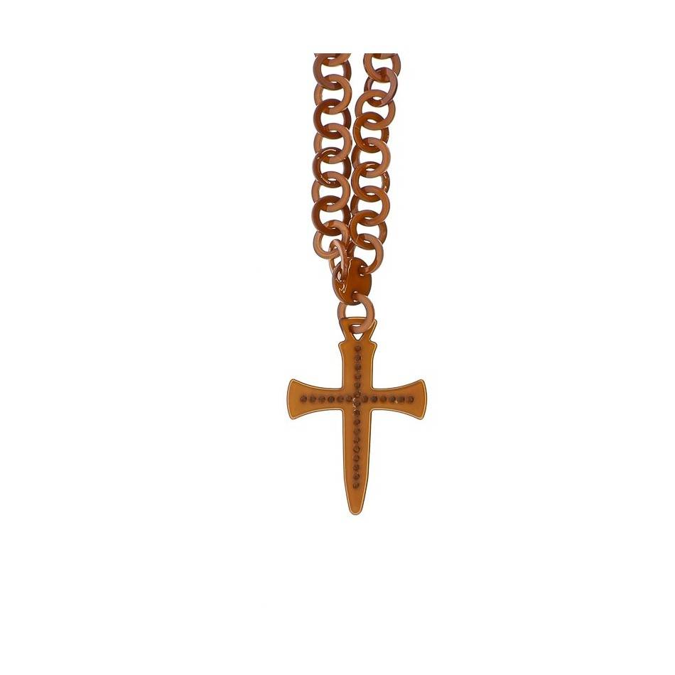 LONG PENDANT NECKLACE RESIN