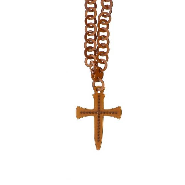 COLLAR LARGO COLG. RESINA