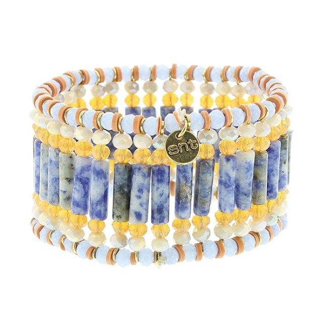 PULSERA ELÁSTICA CUENTAS