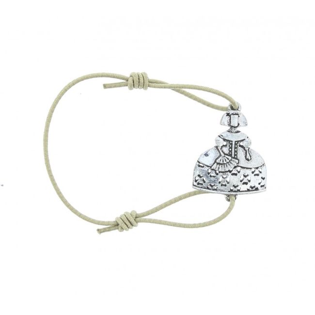 PULSERA MENINA GOMITA METAL ESMALTE