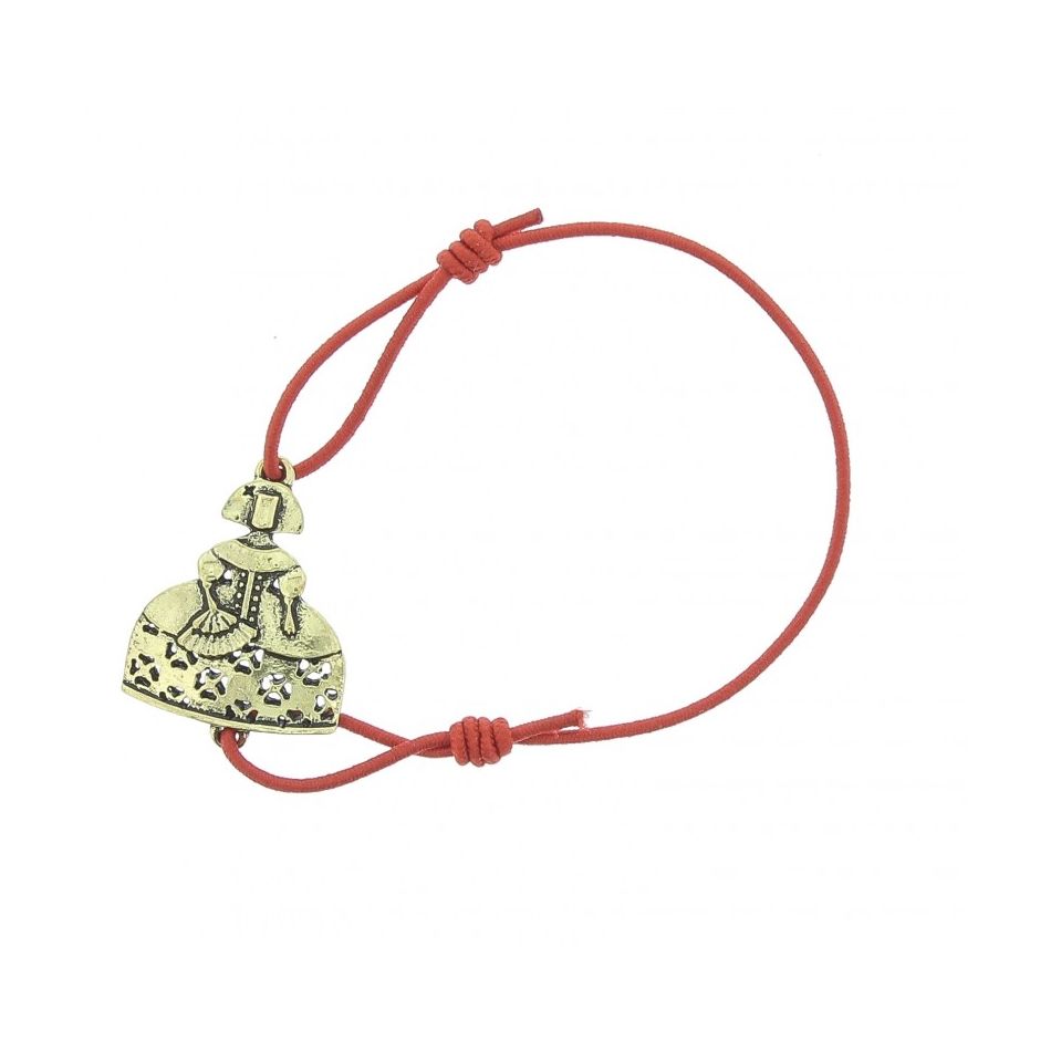 PULSERA MENINA GOMITA METAL ESMALTE