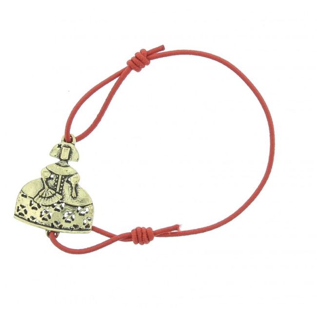 PULSERA MENINA GOMITA METAL ESMALTE