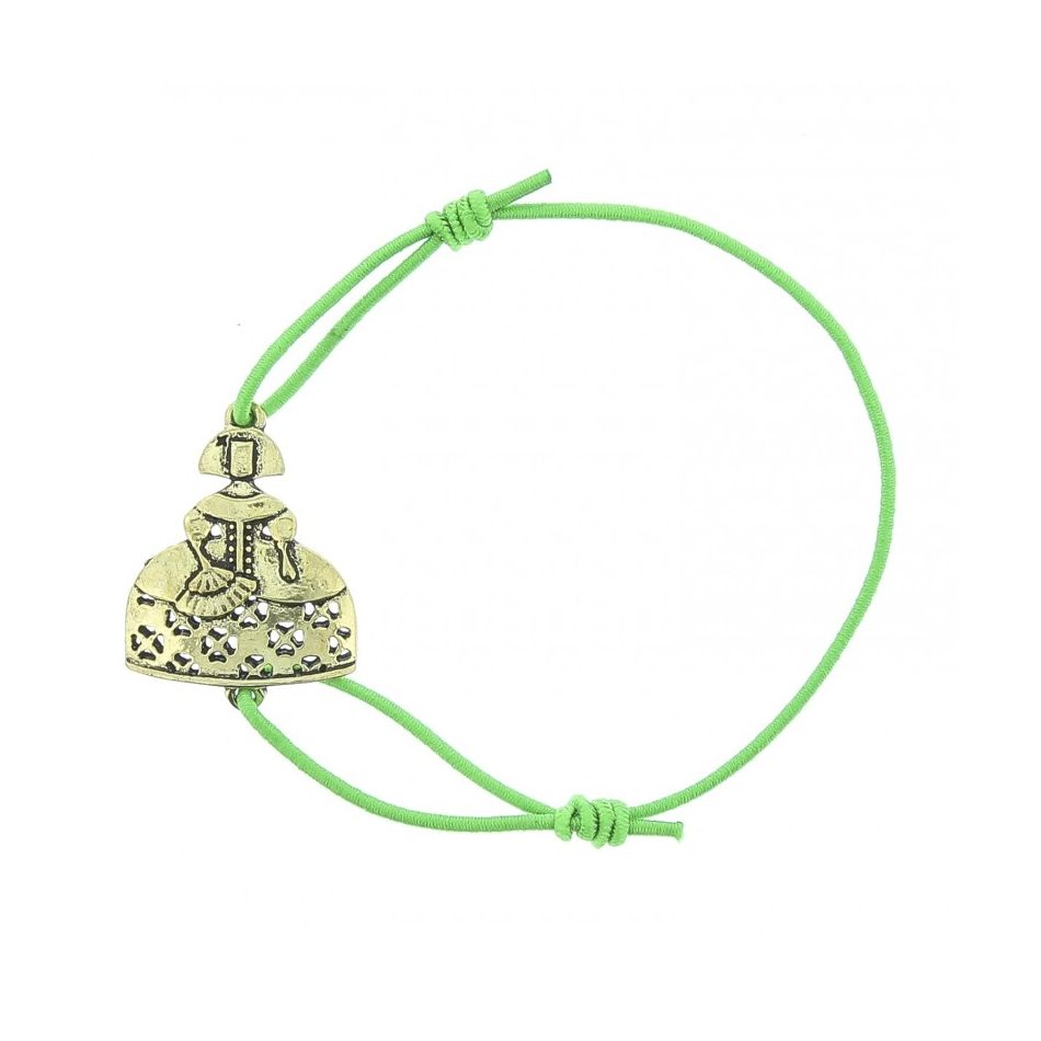 PULSERA MENINA GOMITA METAL ESMALTE