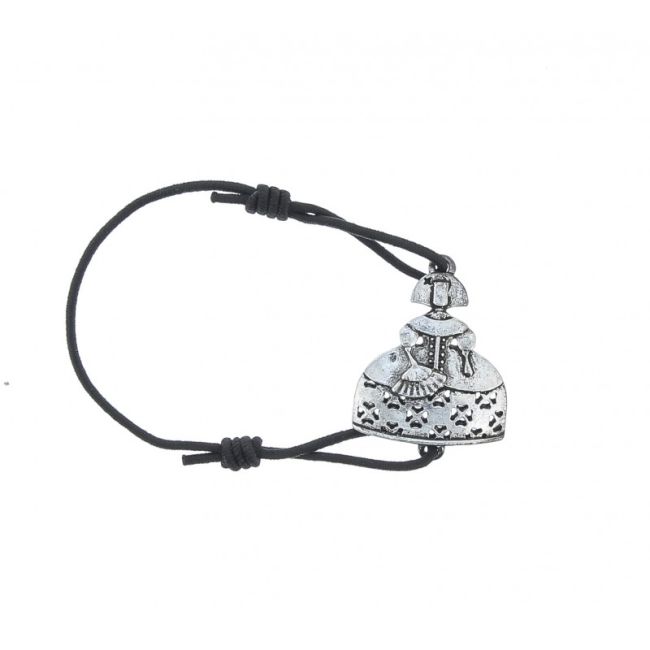 PULSERA MENINA GOMITA METAL ESMALTE