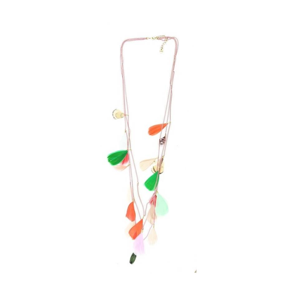 COLLAR LARGO PLUMAS