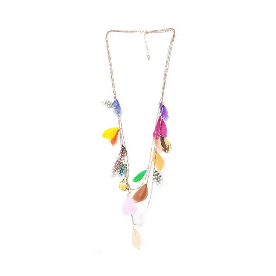 COLLAR LARGO PLUMAS