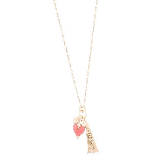 HANGING NECKLACE METAL RESIN