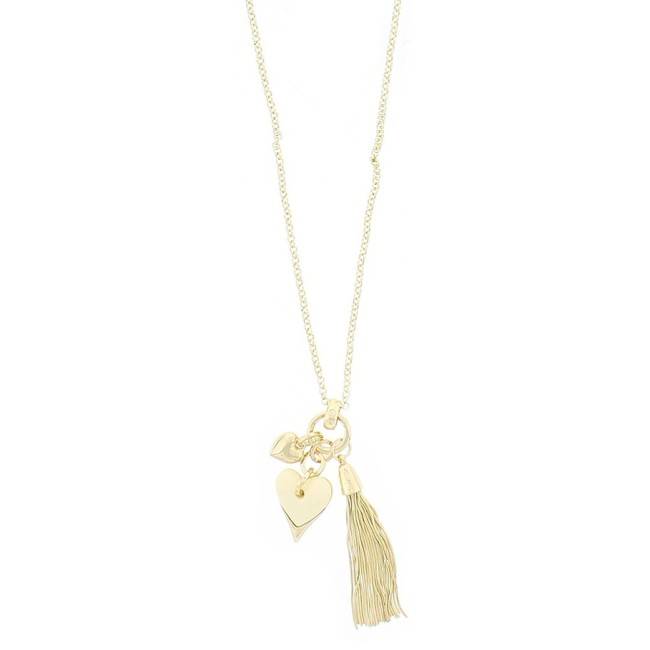 HANGING NECKLACE METAL RESIN