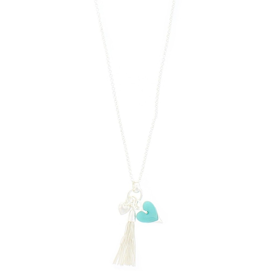 HANGING NECKLACE METAL RESIN