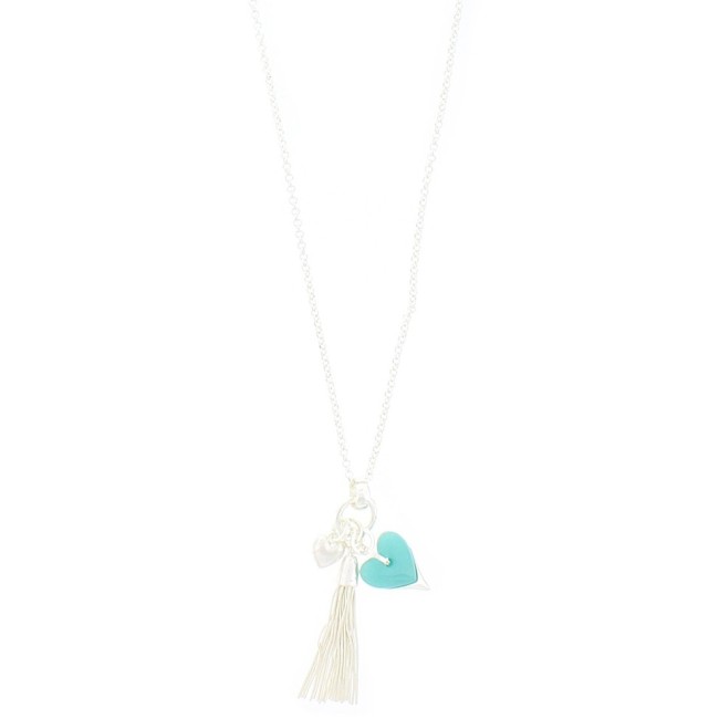 HANGING NECKLACE METAL RESIN