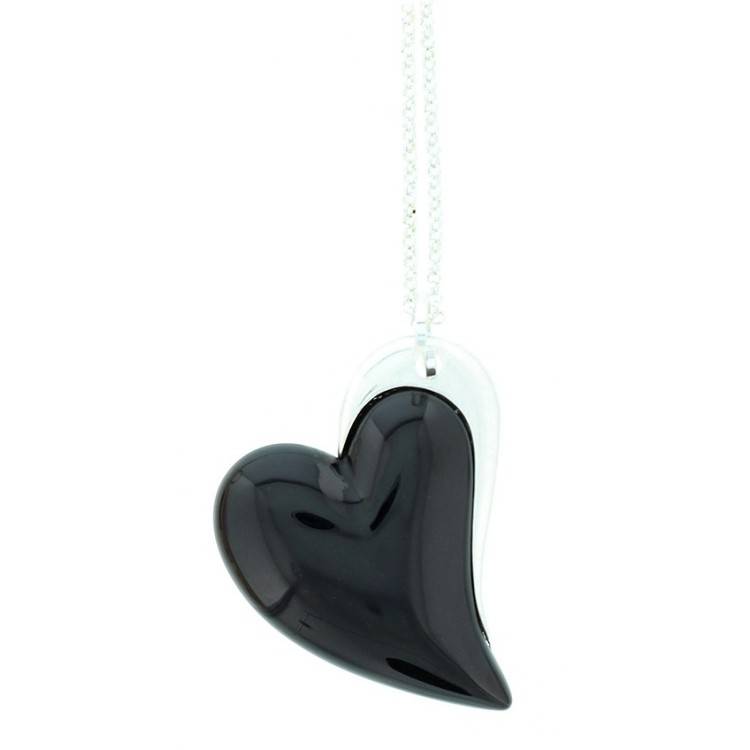 HANGING NECKLACE METAL RESIN 2