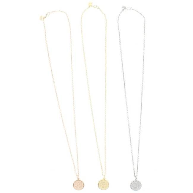 COLLAR LARGO COLGANTE MONEDA