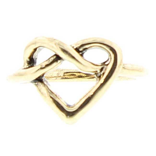 METAL HEART RING Assorted sizes